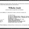 Loesch Wilhelm 1892-1969 Todesanzeige